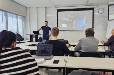 'Don’t underestimate yourself': Sebastian Urrego Inspires EBA Students in Guest Lecture