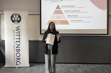 Preparing for the Future: Workshop Helps Students Improve CVs