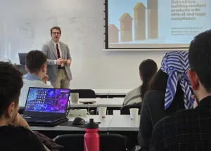 Davide Parrilli Challenges Students to Question AI, Ethics and 'Truth' in Data-Driven Business 