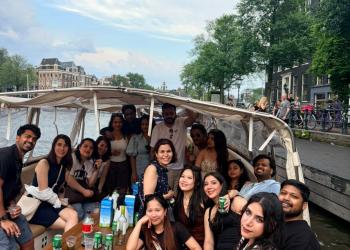 Summer Jam and Amsterdam Canal Tour Highlight Student Life at Wittenborg