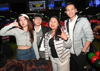 Wittenborg Brings Students Together with Bowling Night and International Food Party 