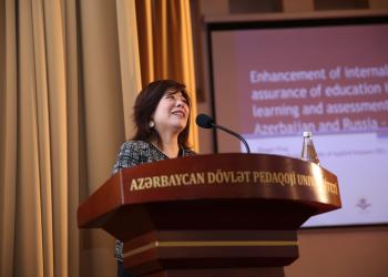Wittenborg Leads the Way at IQAinAR Final Conference in Baku