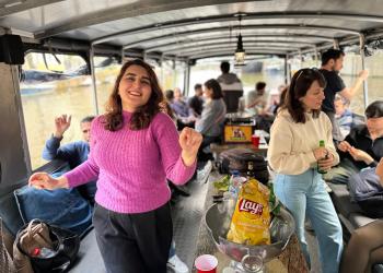 Wittenborg Students Enjoy Scenic Boat Tour in Amsterdam